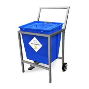 Waste Segregation Trolleys (Stainless Steel)