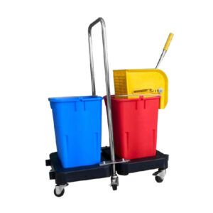 Wringer Trolley Double Bucket