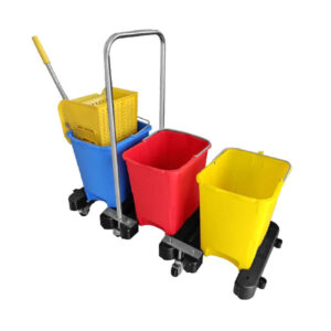 Wringer Trolley Three Bucket